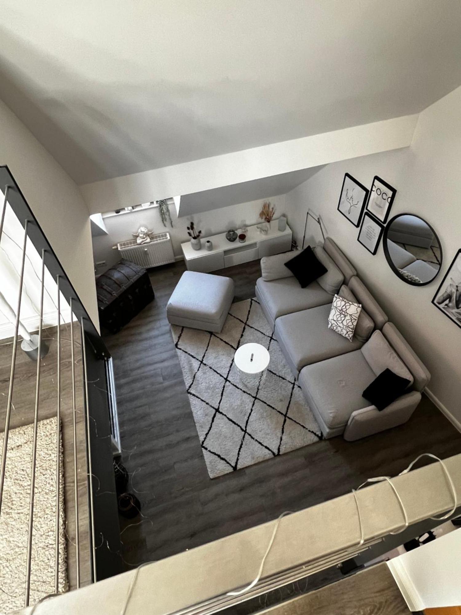 Moderne Galeriewohnung Mit Balkon Und Stellplatz Am Wenigemarkt Érfurt Exterior foto