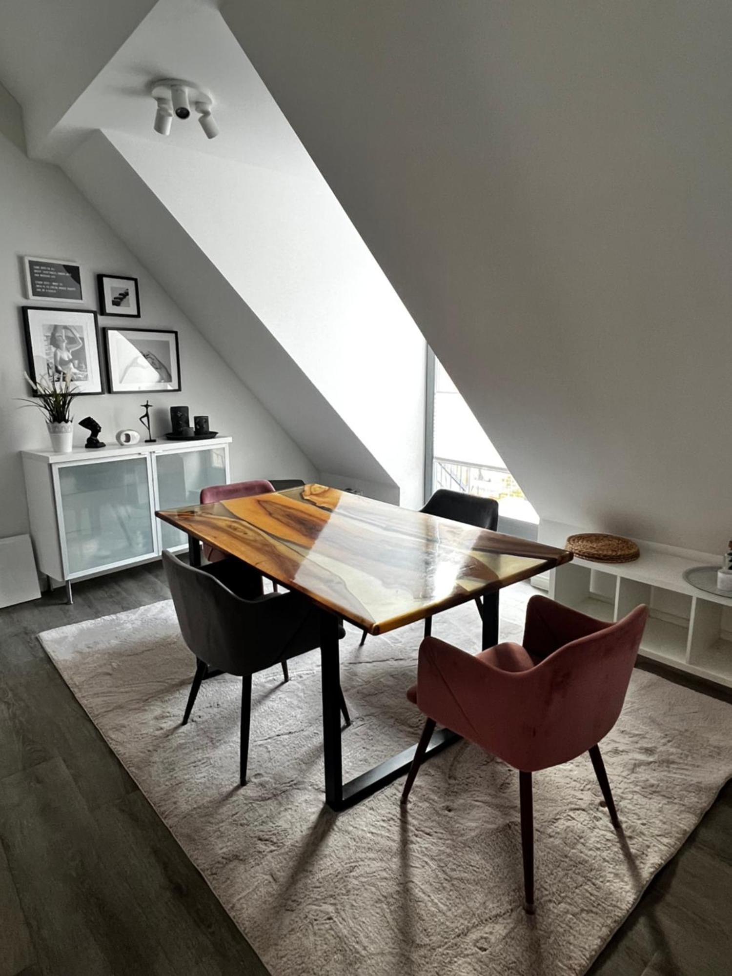 Moderne Galeriewohnung Mit Balkon Und Stellplatz Am Wenigemarkt Érfurt Exterior foto